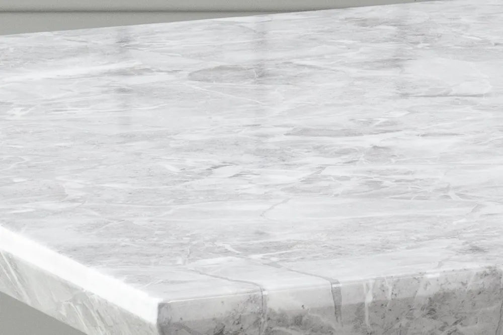 Milan Grey Marble Dining Table