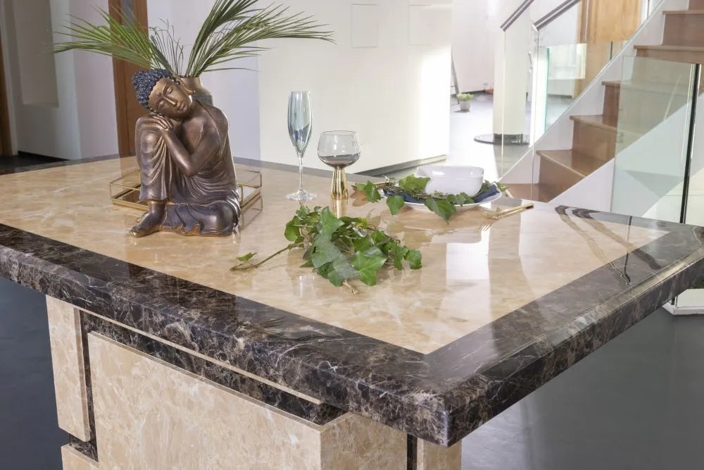 Venice Cream Marble Dining Table