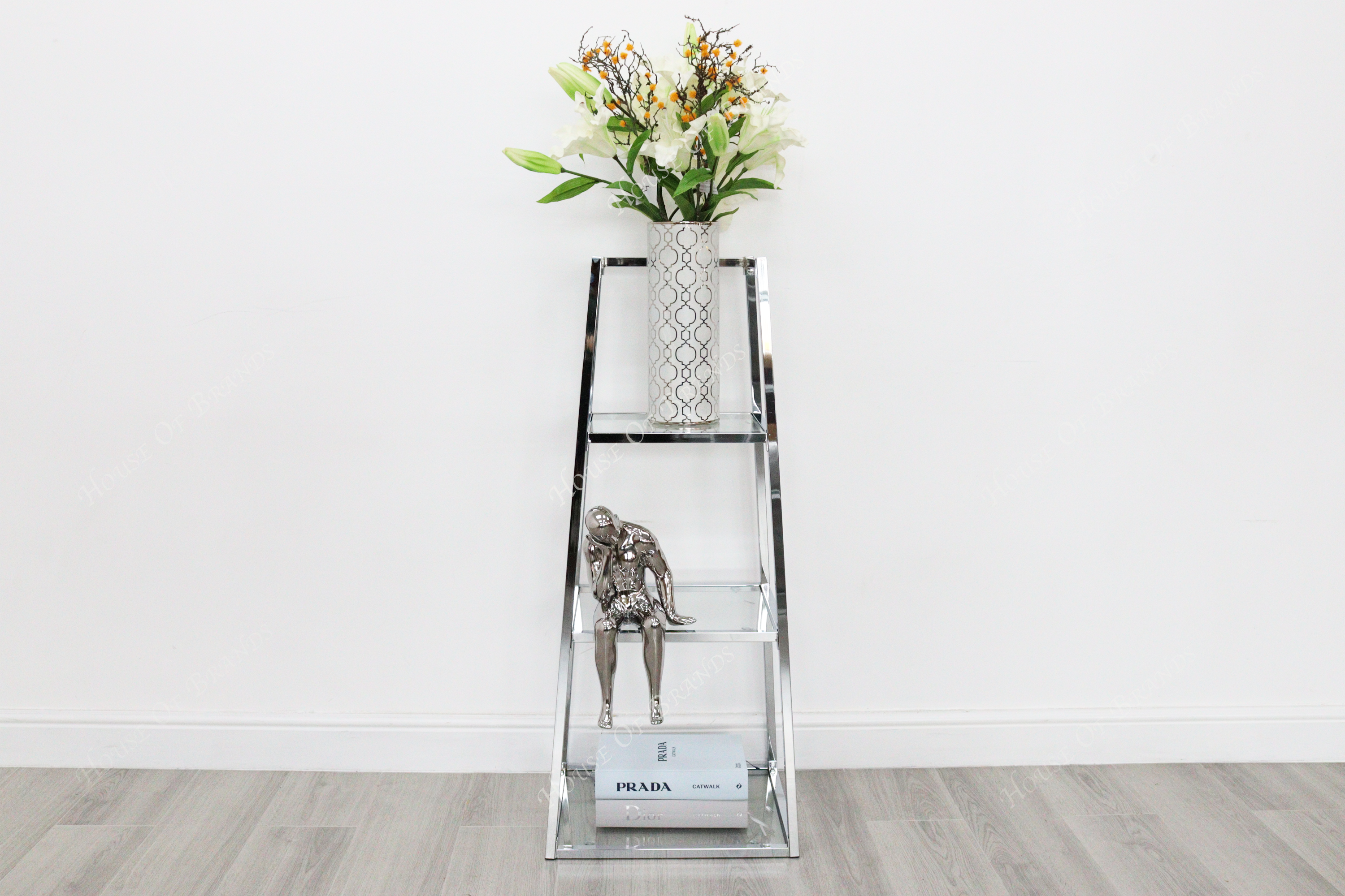 3 Tier Silver Stand