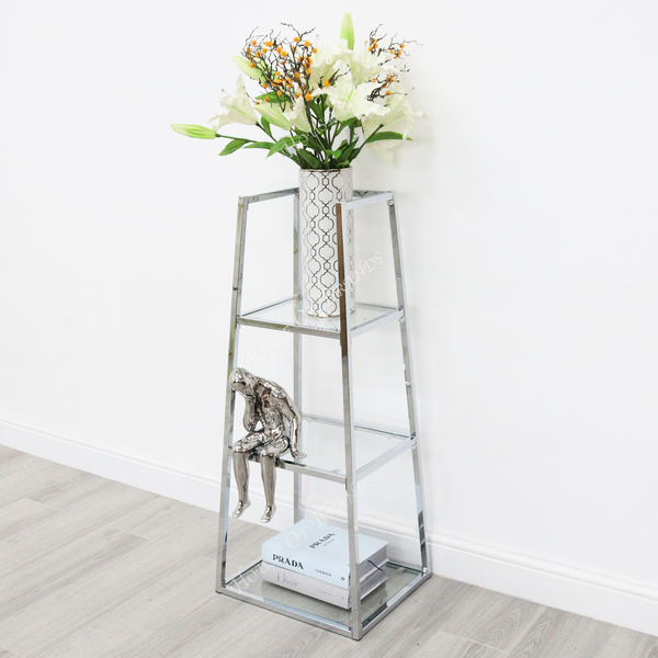 3 Tier Silver Stand