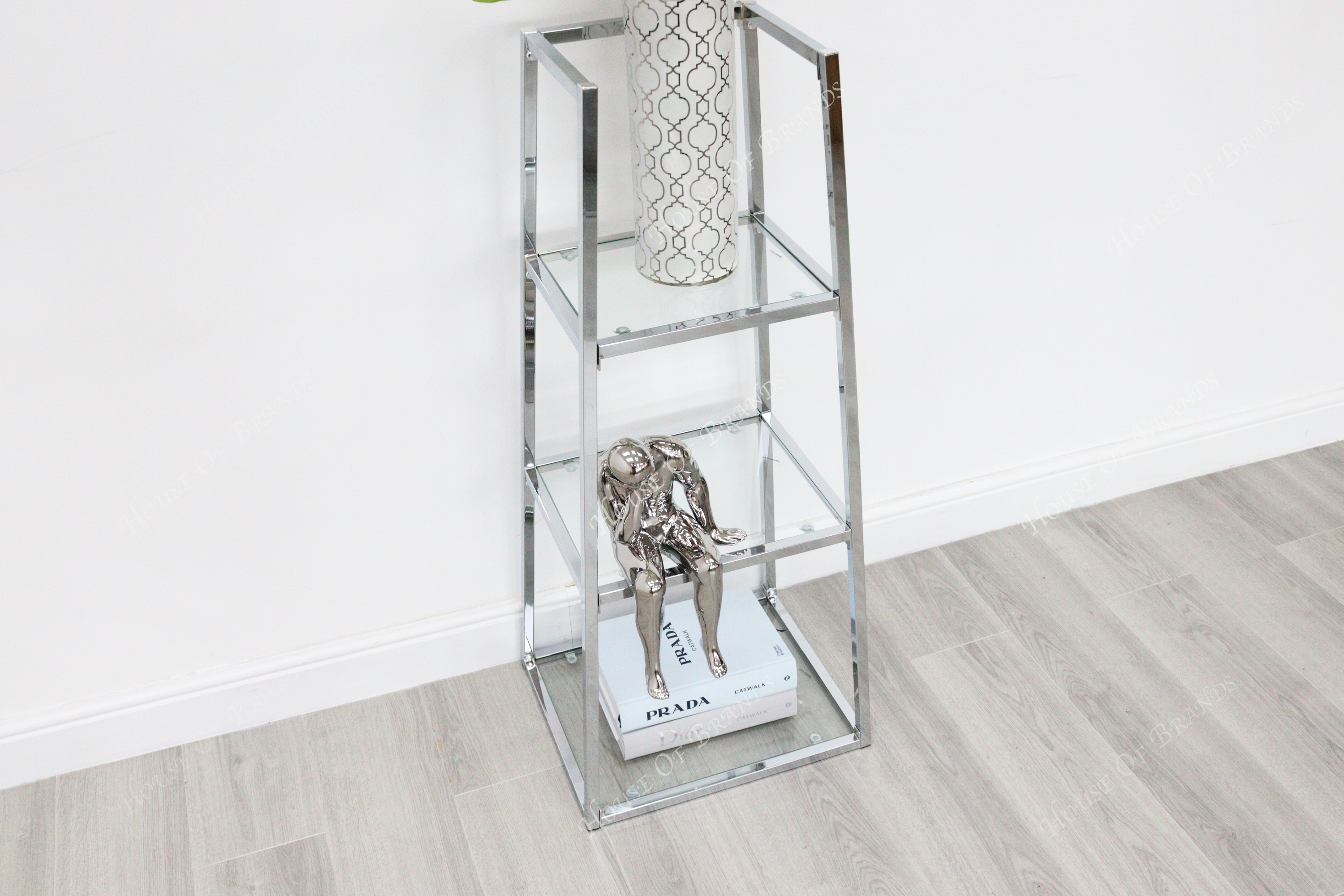 3 Tier Silver Stand