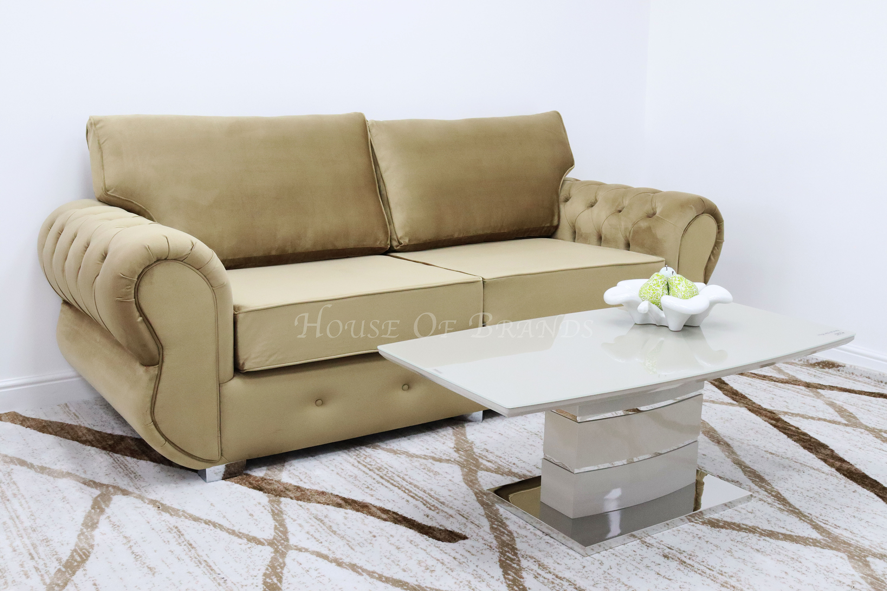 Riva Velvet Sofa