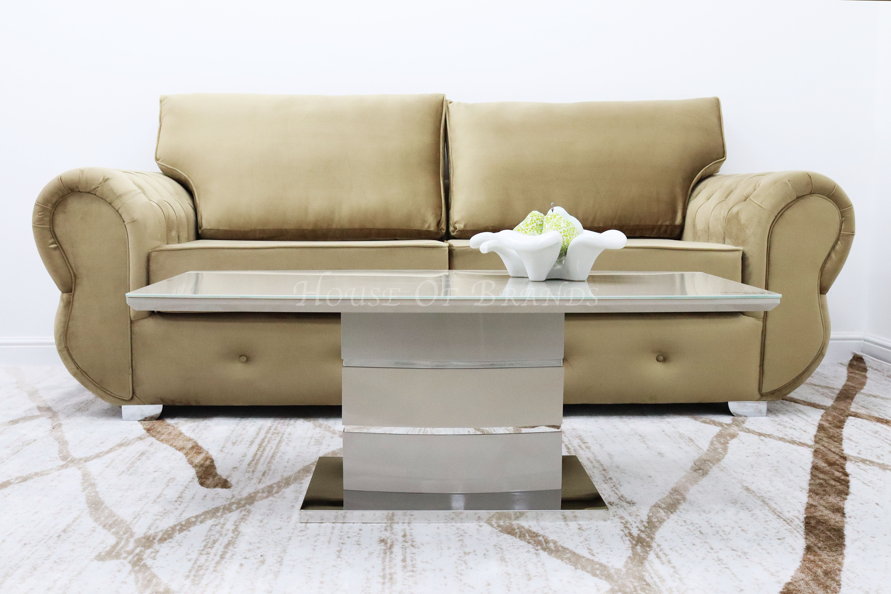 Riva Velvet Sofa