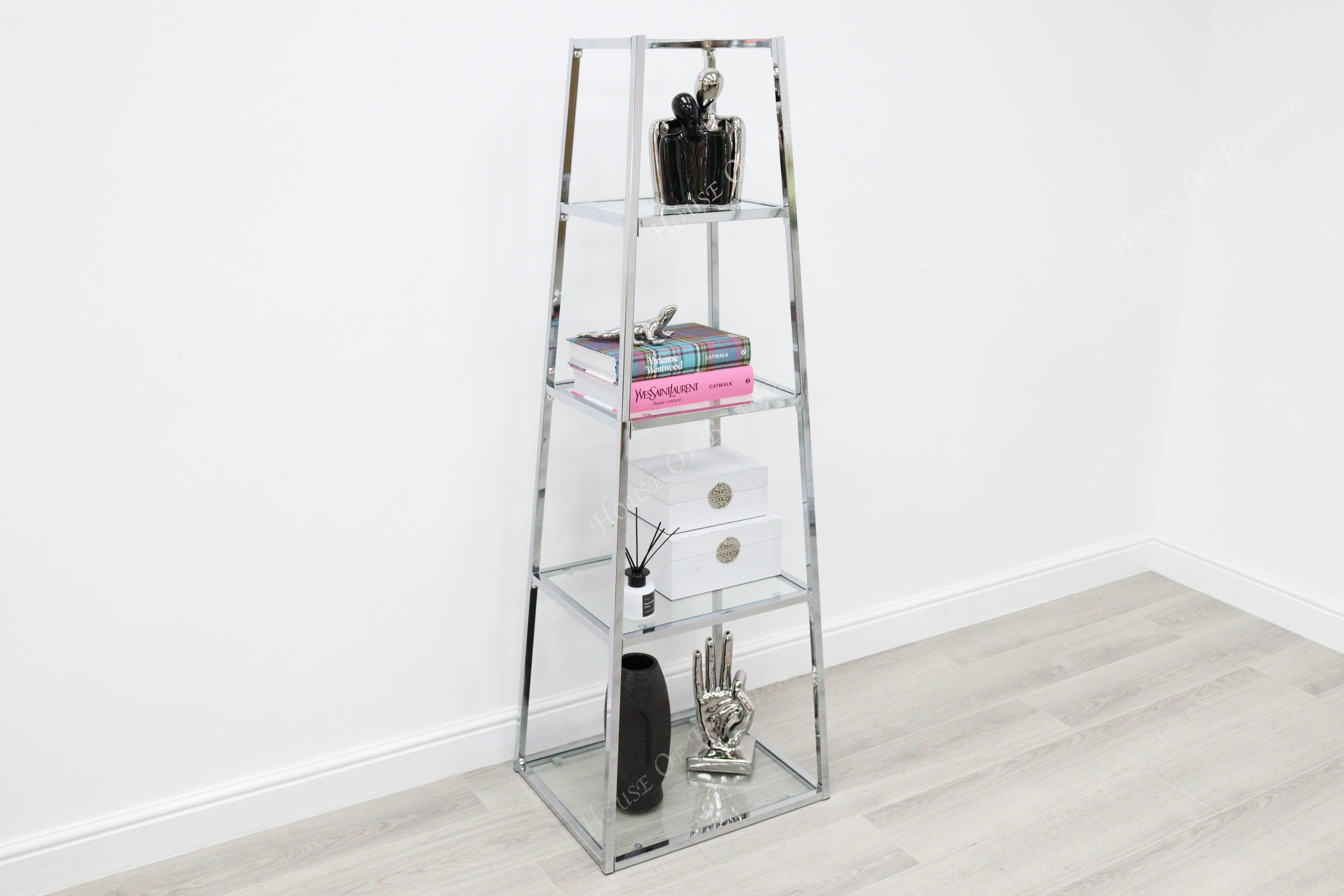 4 Tier Silver Stand