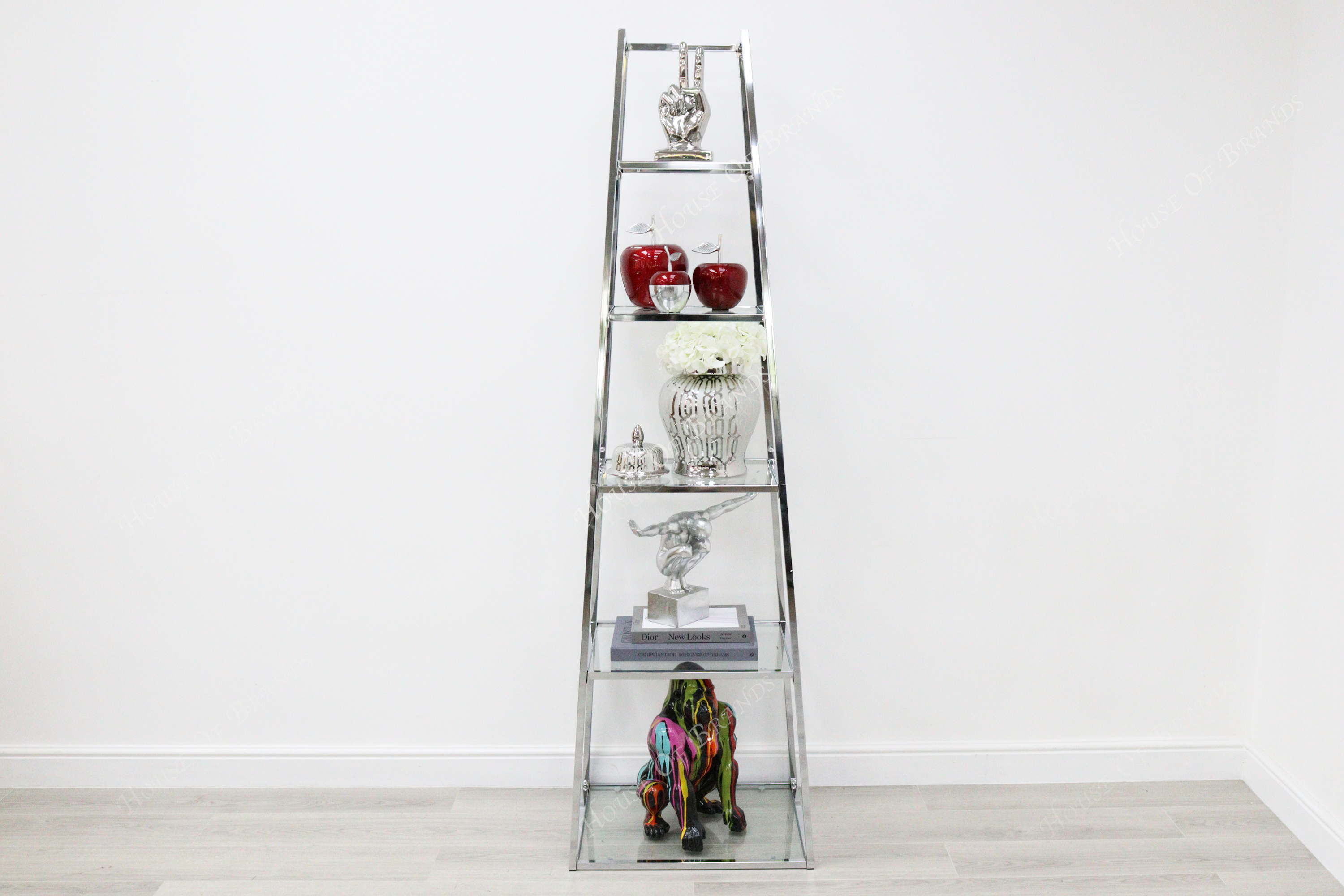 5 Tier Silver Stand