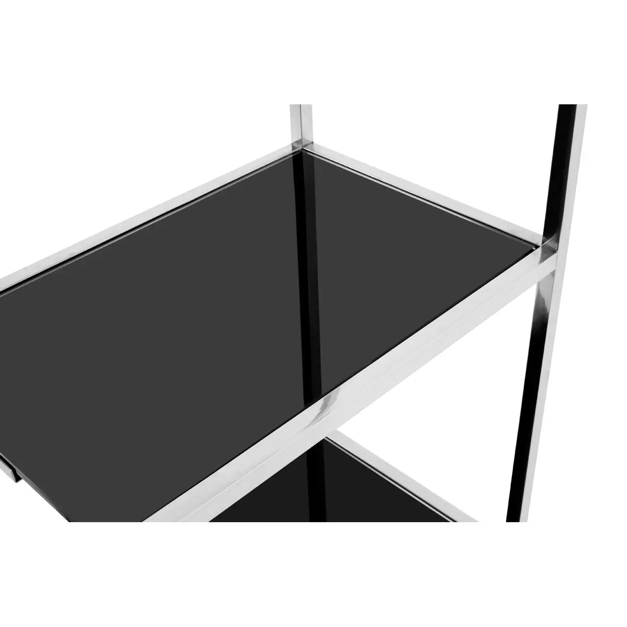 Horizon Silver Finish Bookshelf