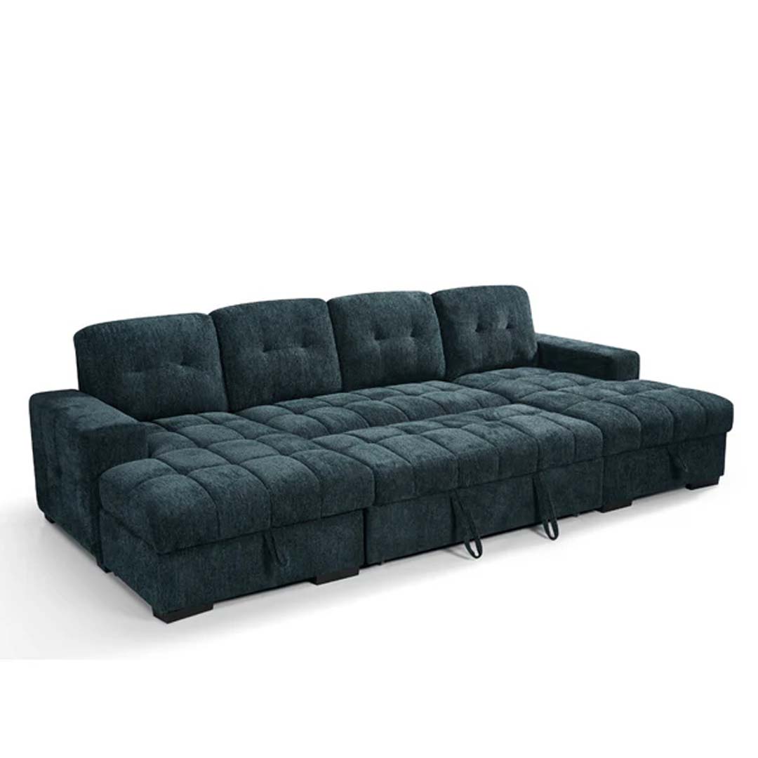 Amalfi Large U Shaped Sofa Bed with Storage