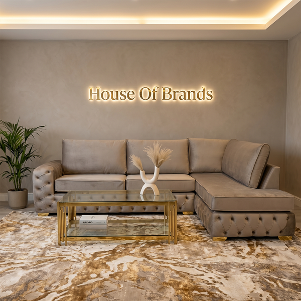 Anastasia L Shape Sofa Fully Upholstered