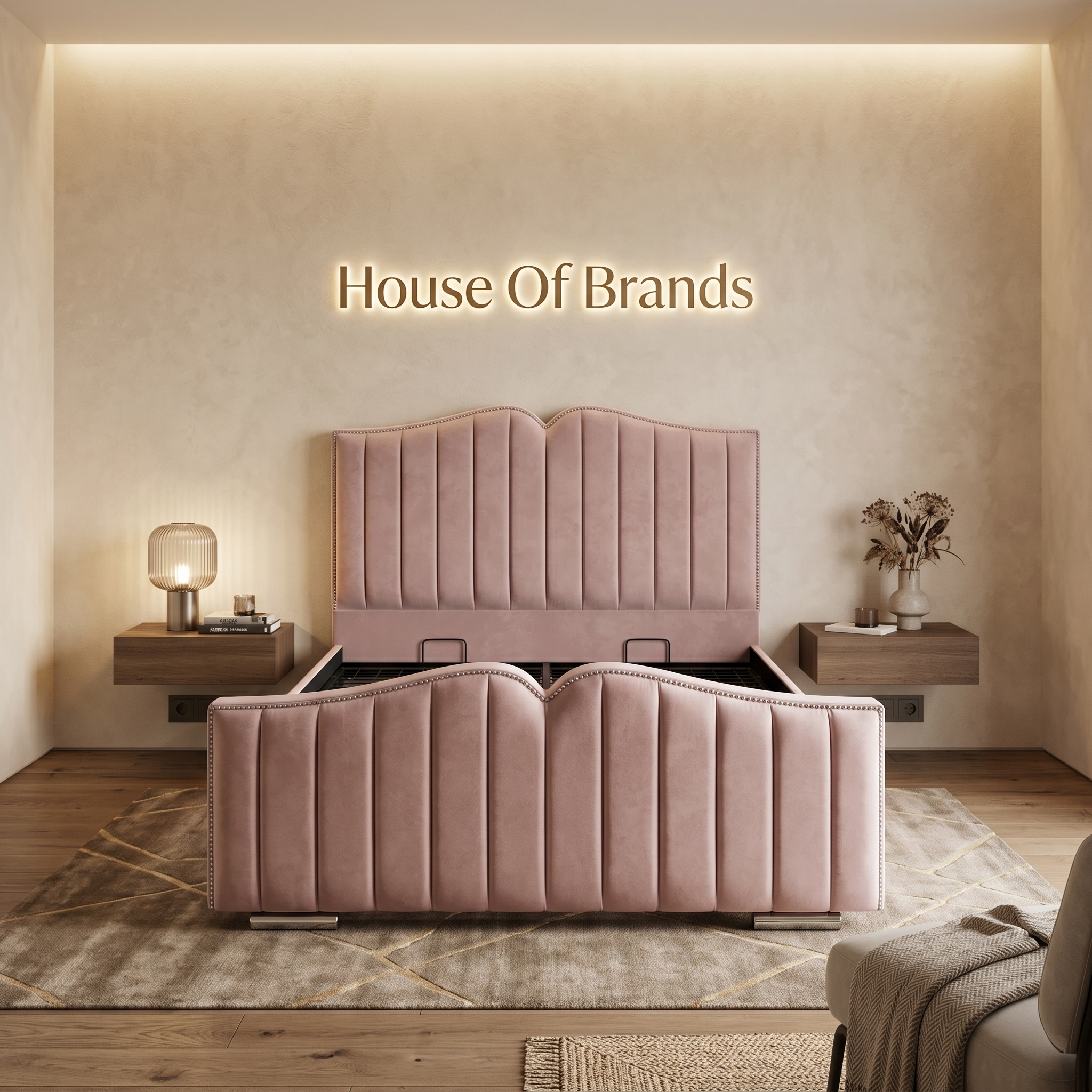 Arizona Panel Ottoman Storage Bed