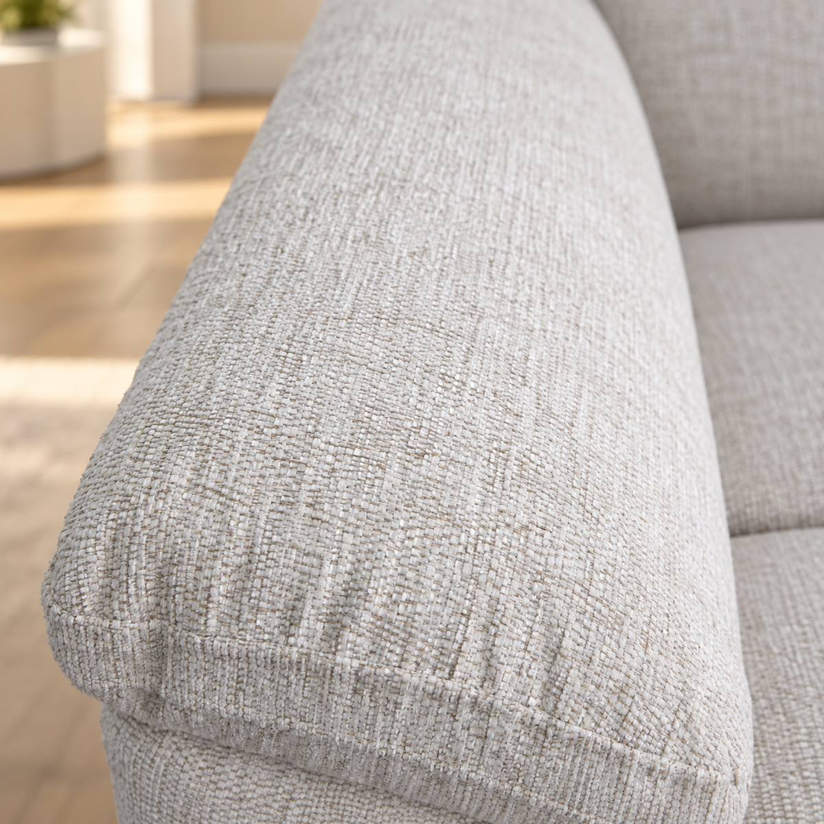 Owen Beige Electric Recliner Modular Corner Sofa