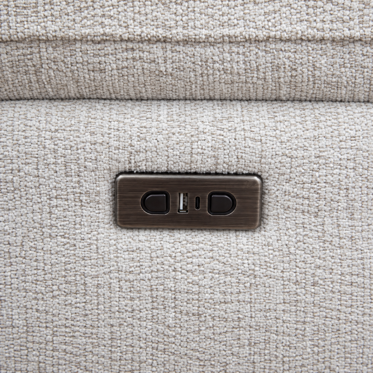 Owen Beige Electric Recliner Modular Corner Sofa