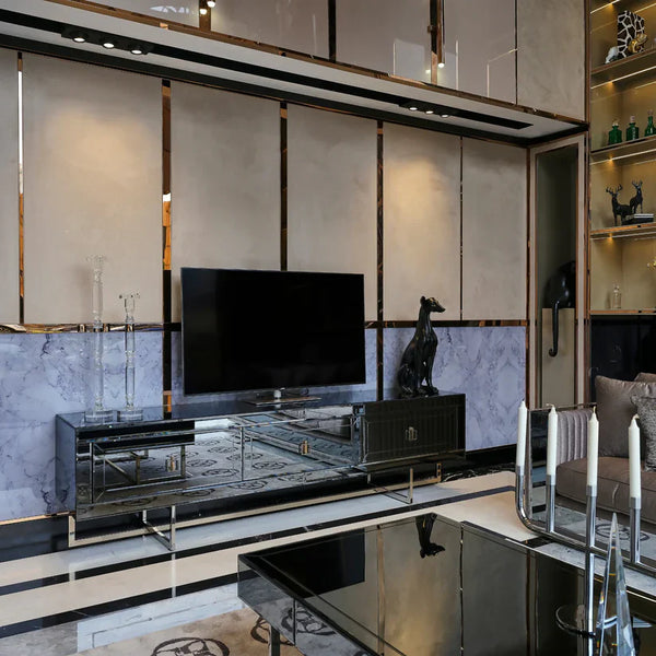 Belgrad TV Stand with Ample Storage