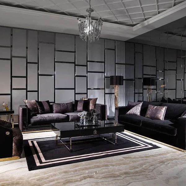 Belgrad Buckle 3 Seater Sofa