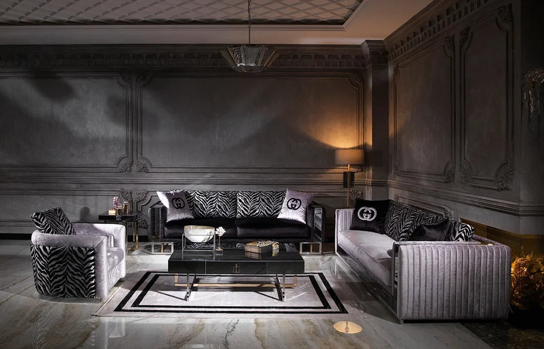 Belgrad Buckle 3 Seater Sofa