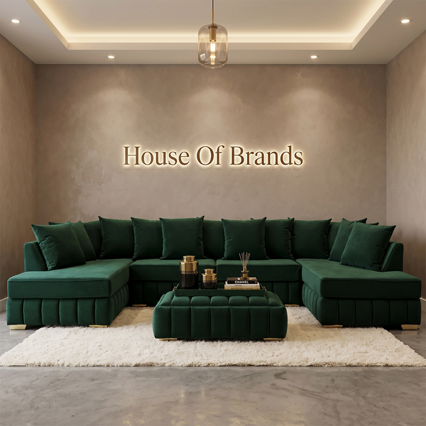 Beverly U Shape Scatter Back Sofa