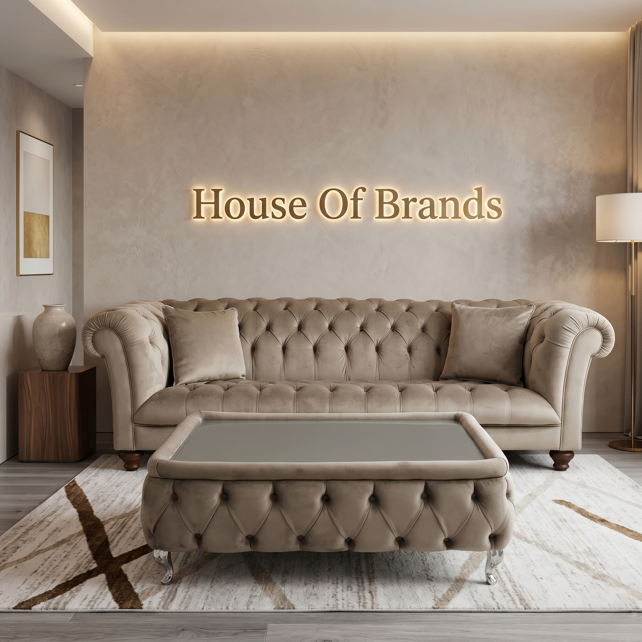 Buckingham Upholstered Sofa