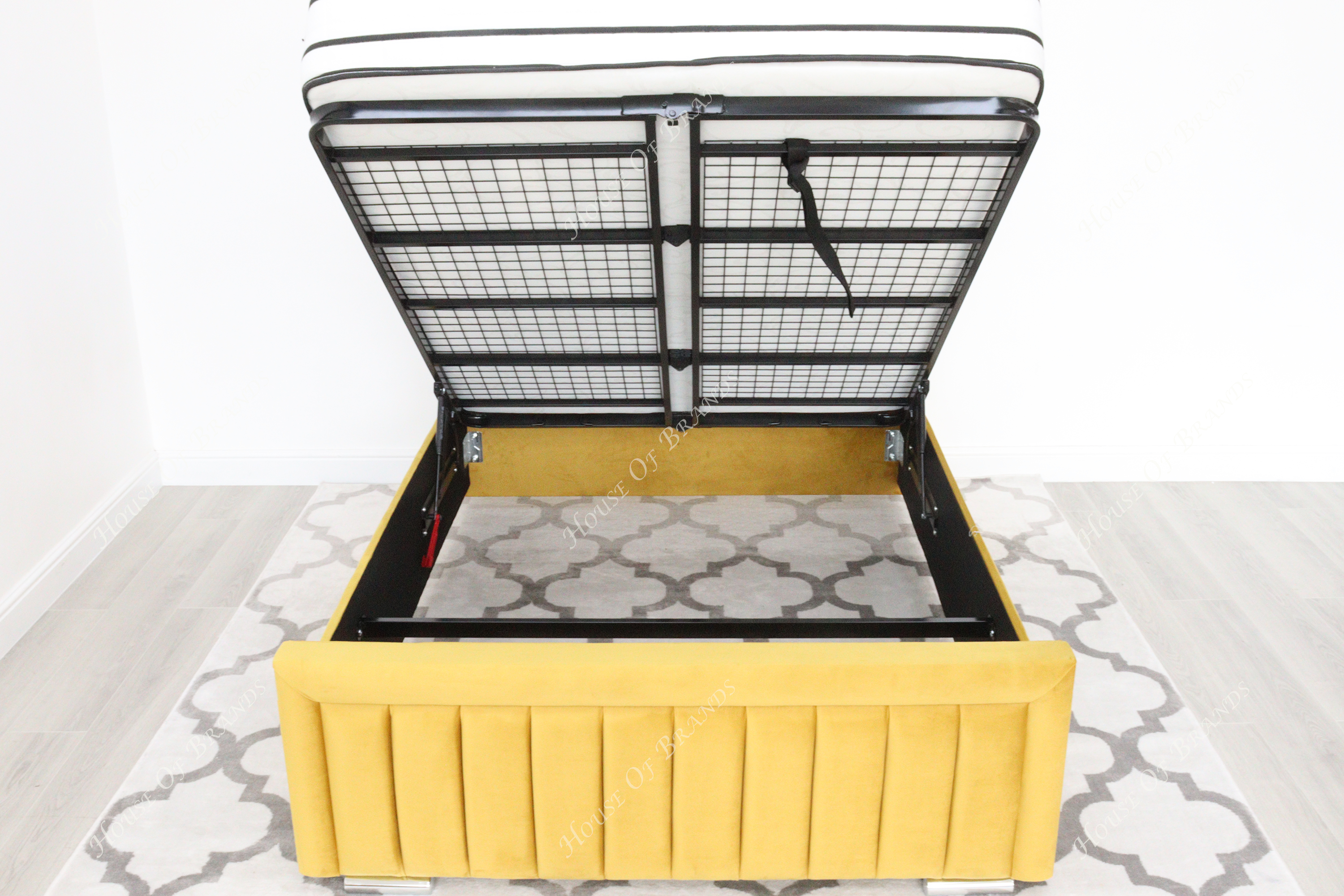 California Ottoman Storage Bed