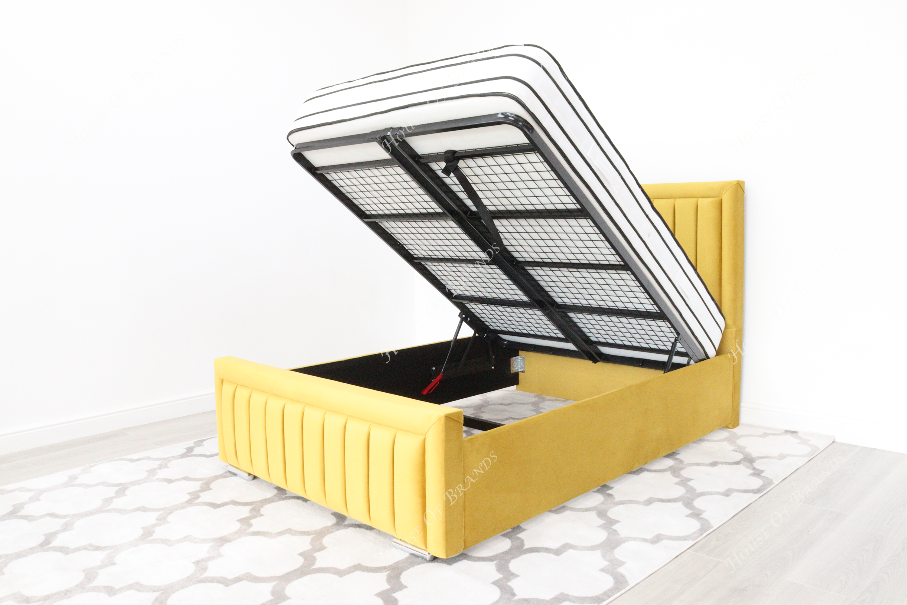 California Ottoman Storage Bed