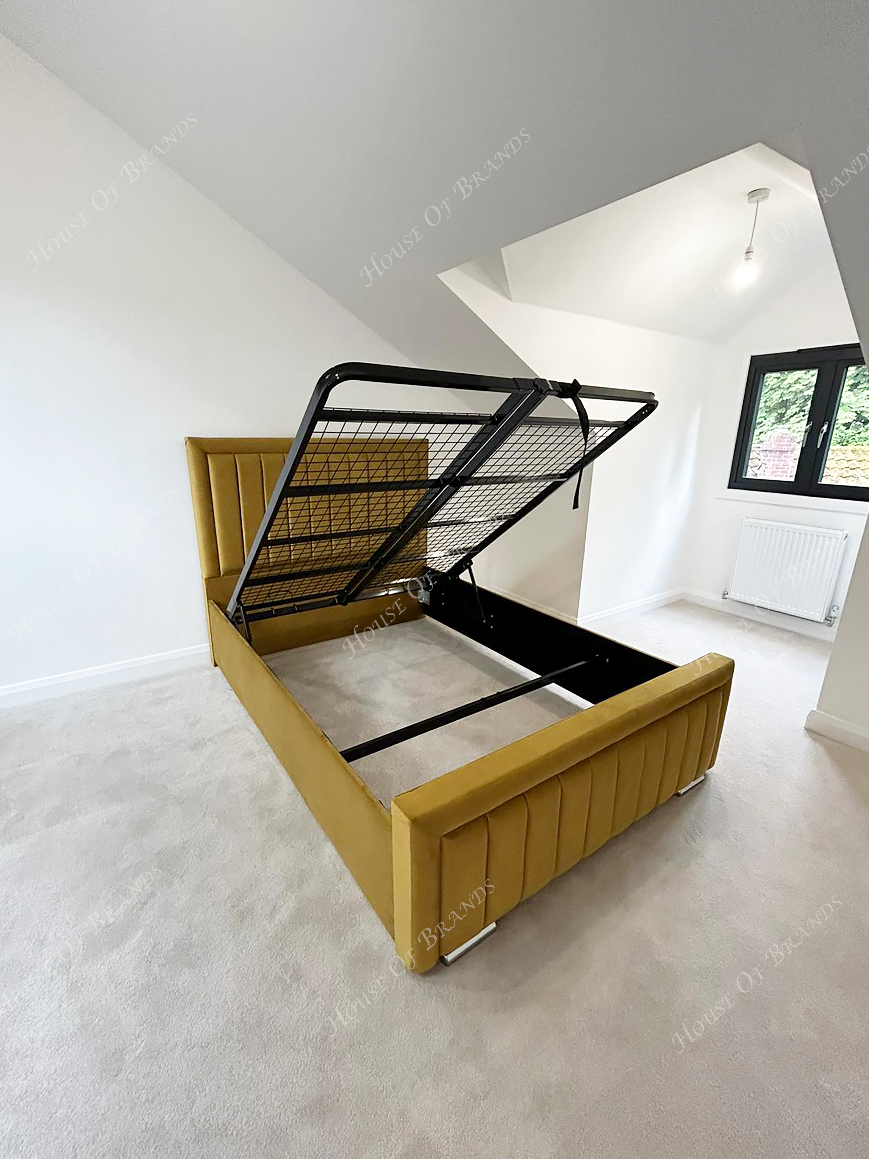 California Ottoman Storage Bed