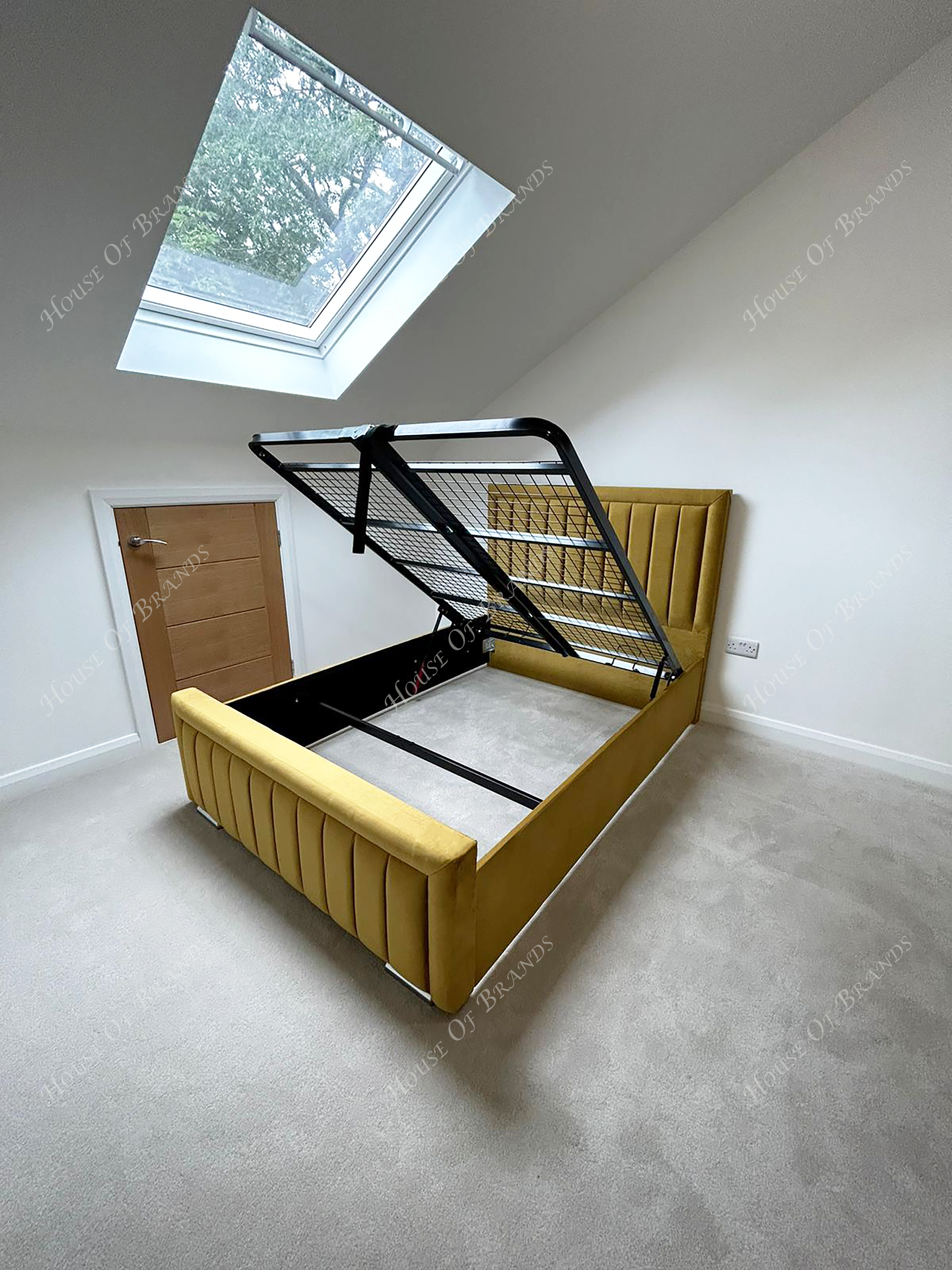 California Ottoman Storage Bed