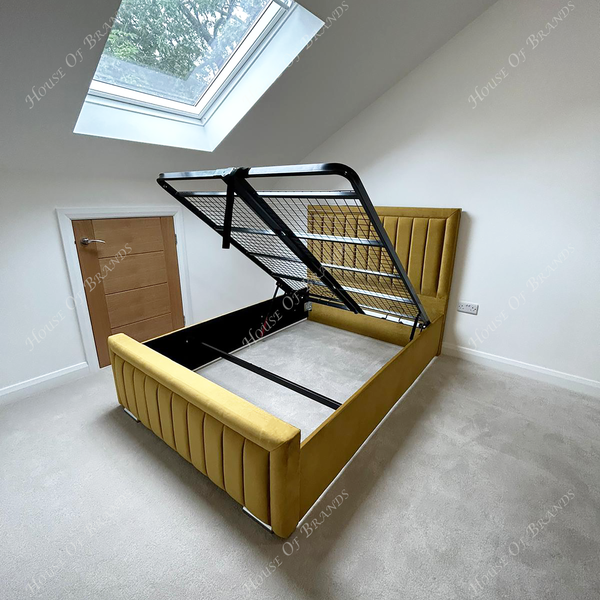 California Ottoman Storage Bed