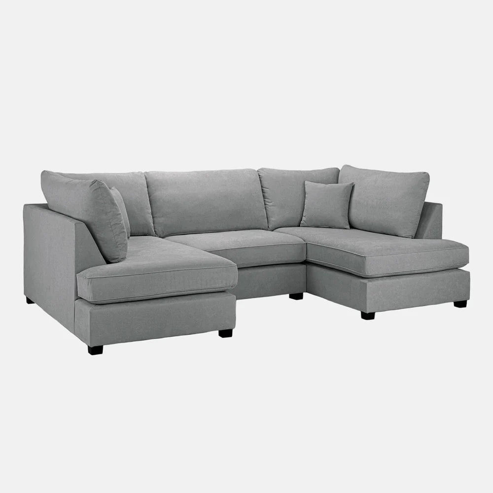 Camden U-Shape Corner Sofa with Footstool