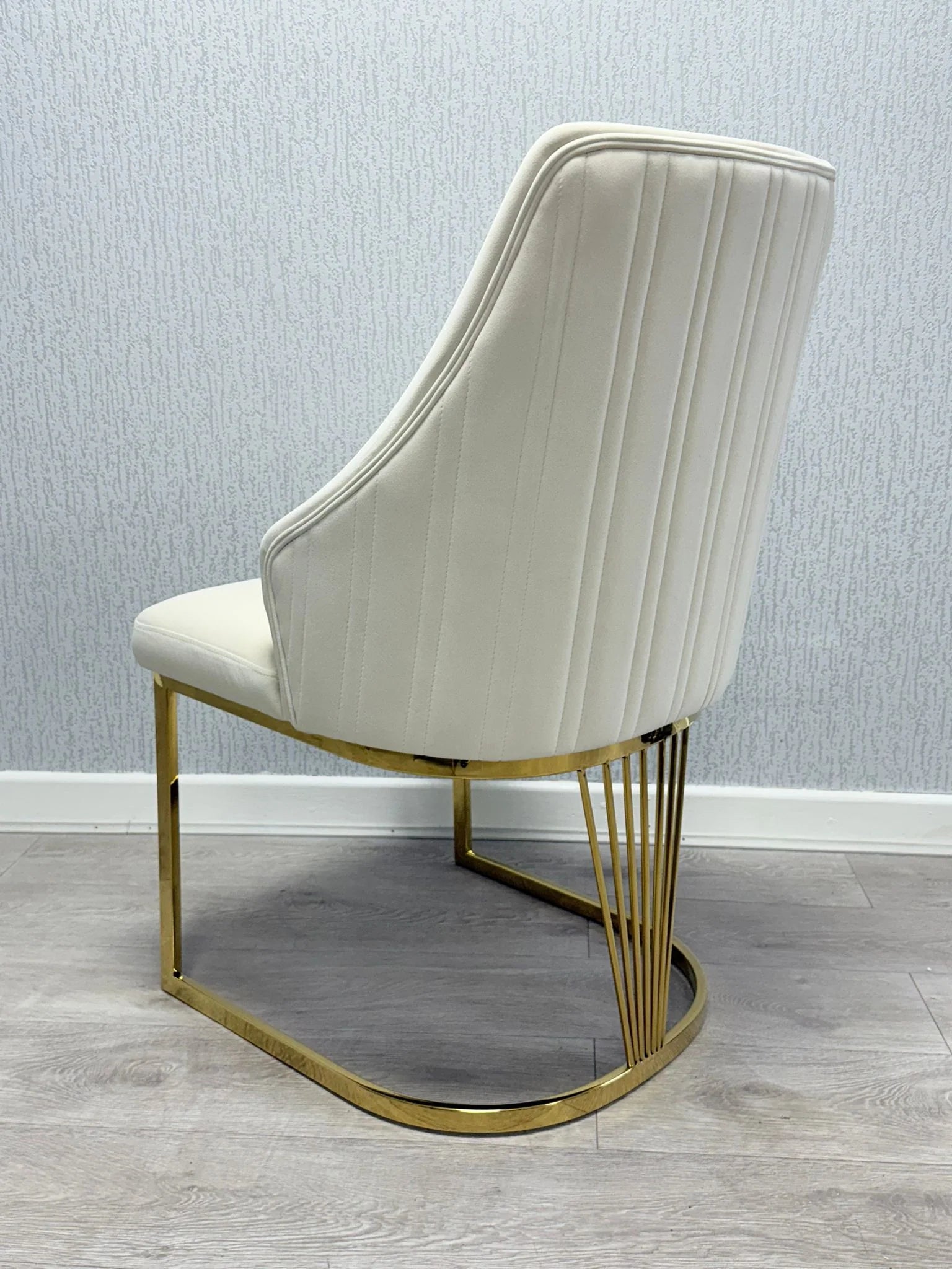 Carlton Cream & Gold Dining Chair