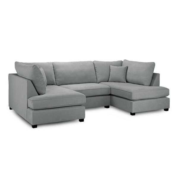 Carnaby Sofa Grey U Shape Corner