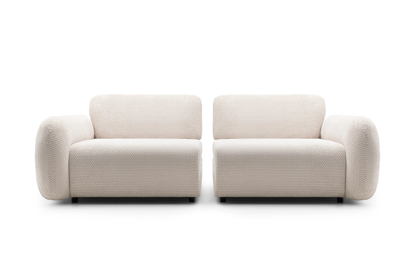 Cassa Cream Sofa Bed Set 3+2