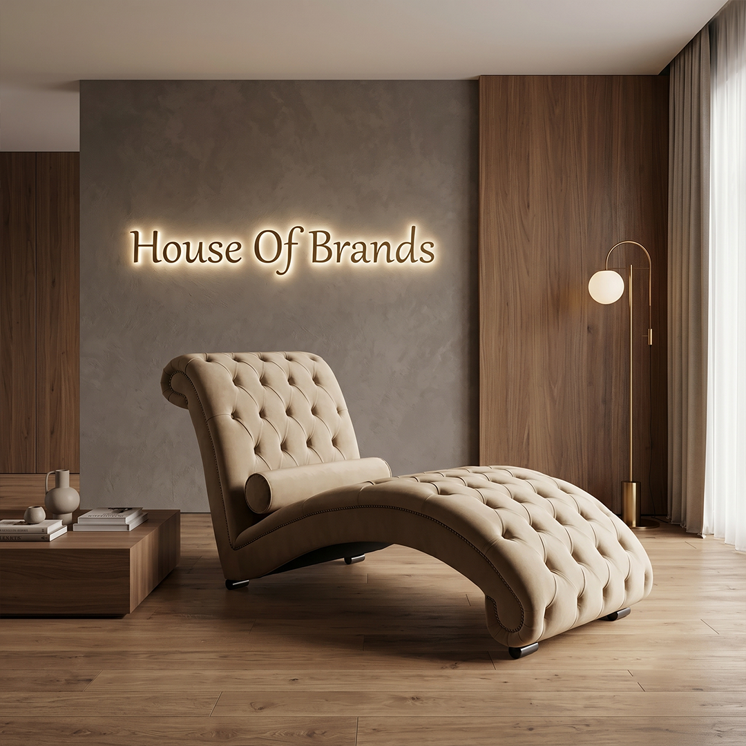 Elegance Chaise Lounge Velvet Chair