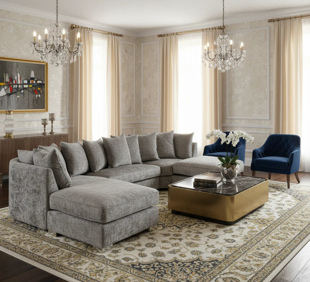 Shoreditch Scatterback U-Shape Corner Sofa