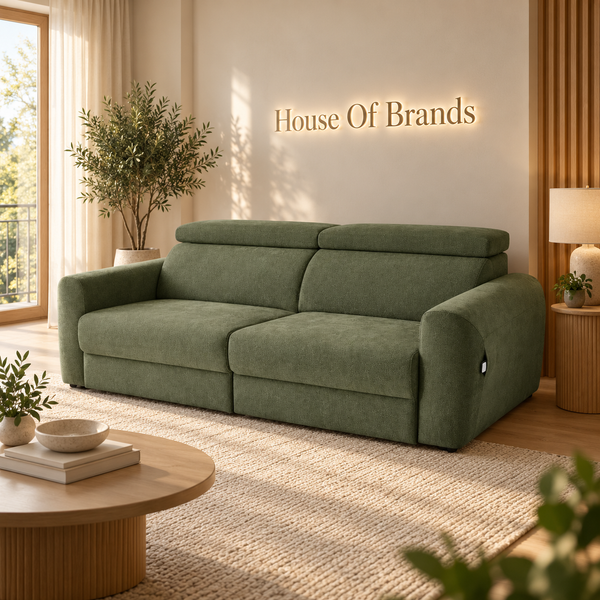 Dakota Green Electric Sofa Bed