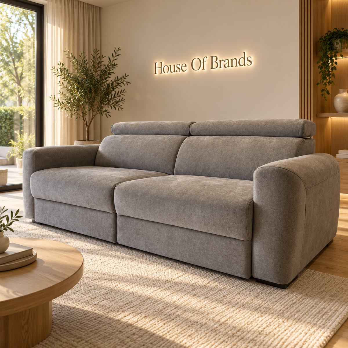Dakota Grey Electric Sofa Bed