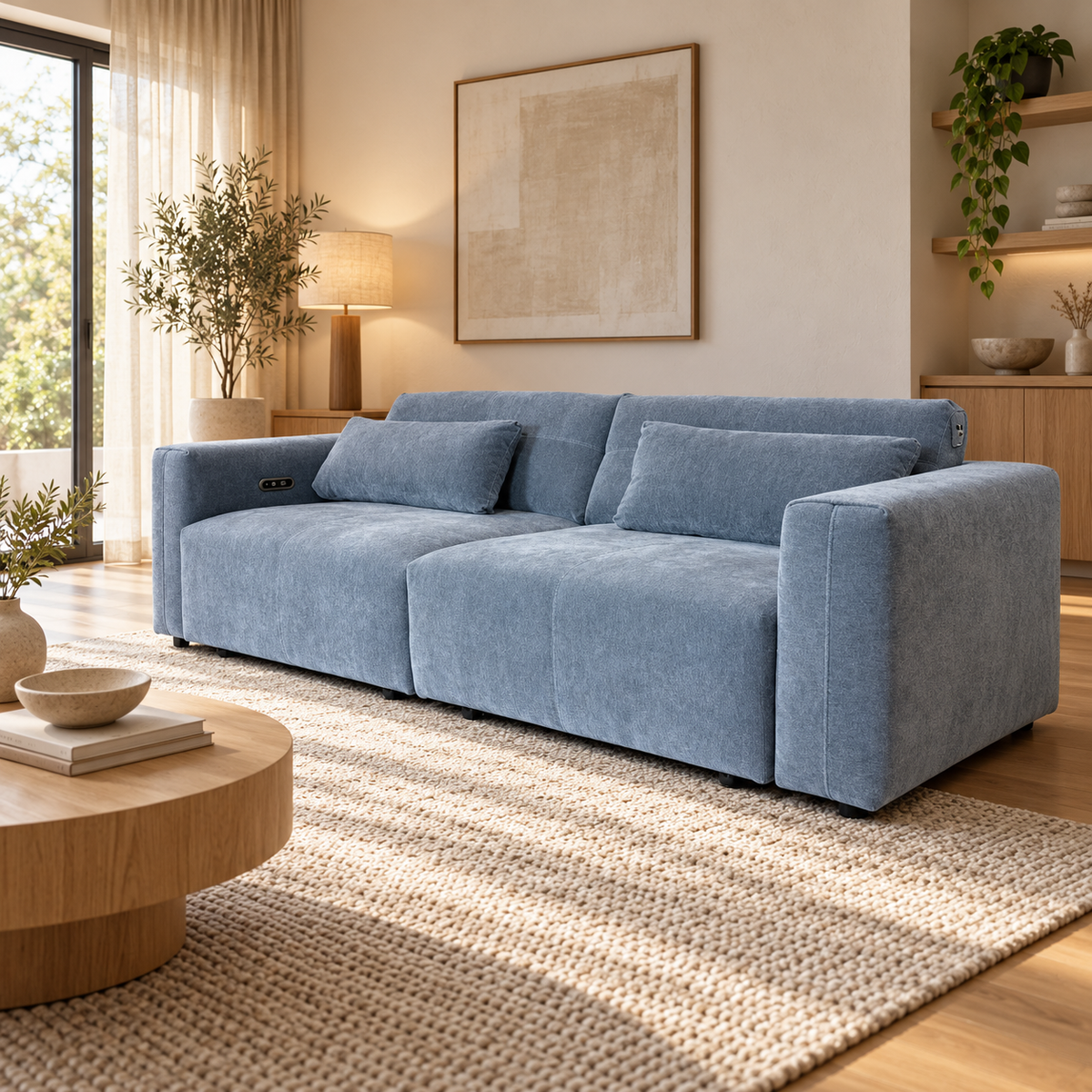 Prescott Grey Electric Sofa Bed
