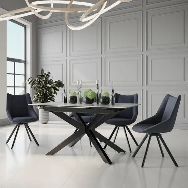 Apollo 6 Seater Extendable Ceramic Dining Table