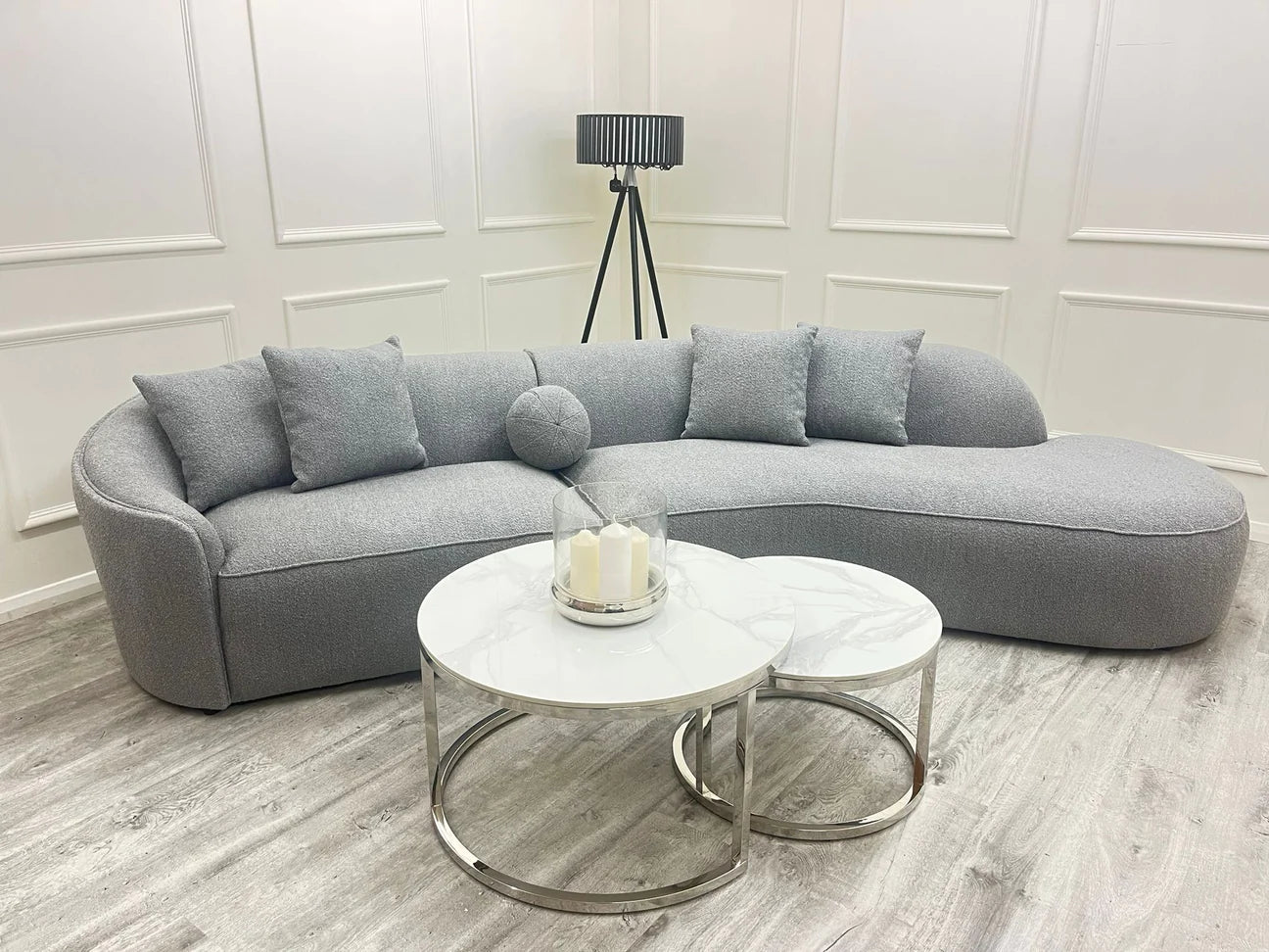 Silver Nest of Coffee Tables