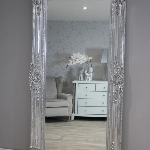 Large Paris Mirror Chrome
