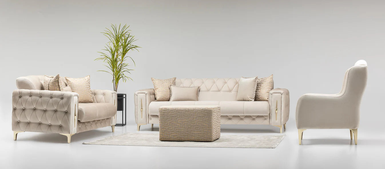 Imperial Mink Sofa Bed Set 3+2