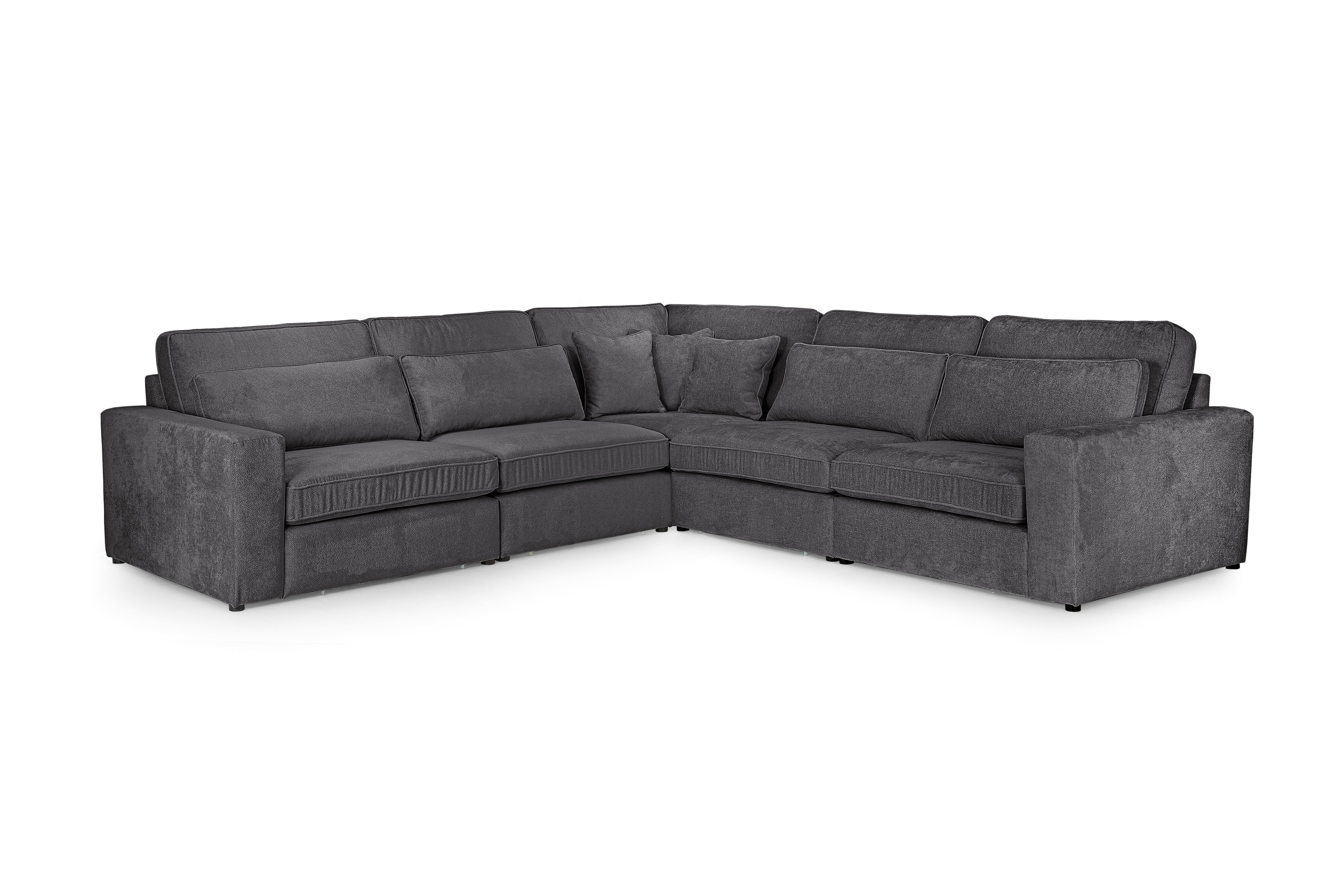 Kiana Modular Sofa Grey Large 308cm x 308cm Corner