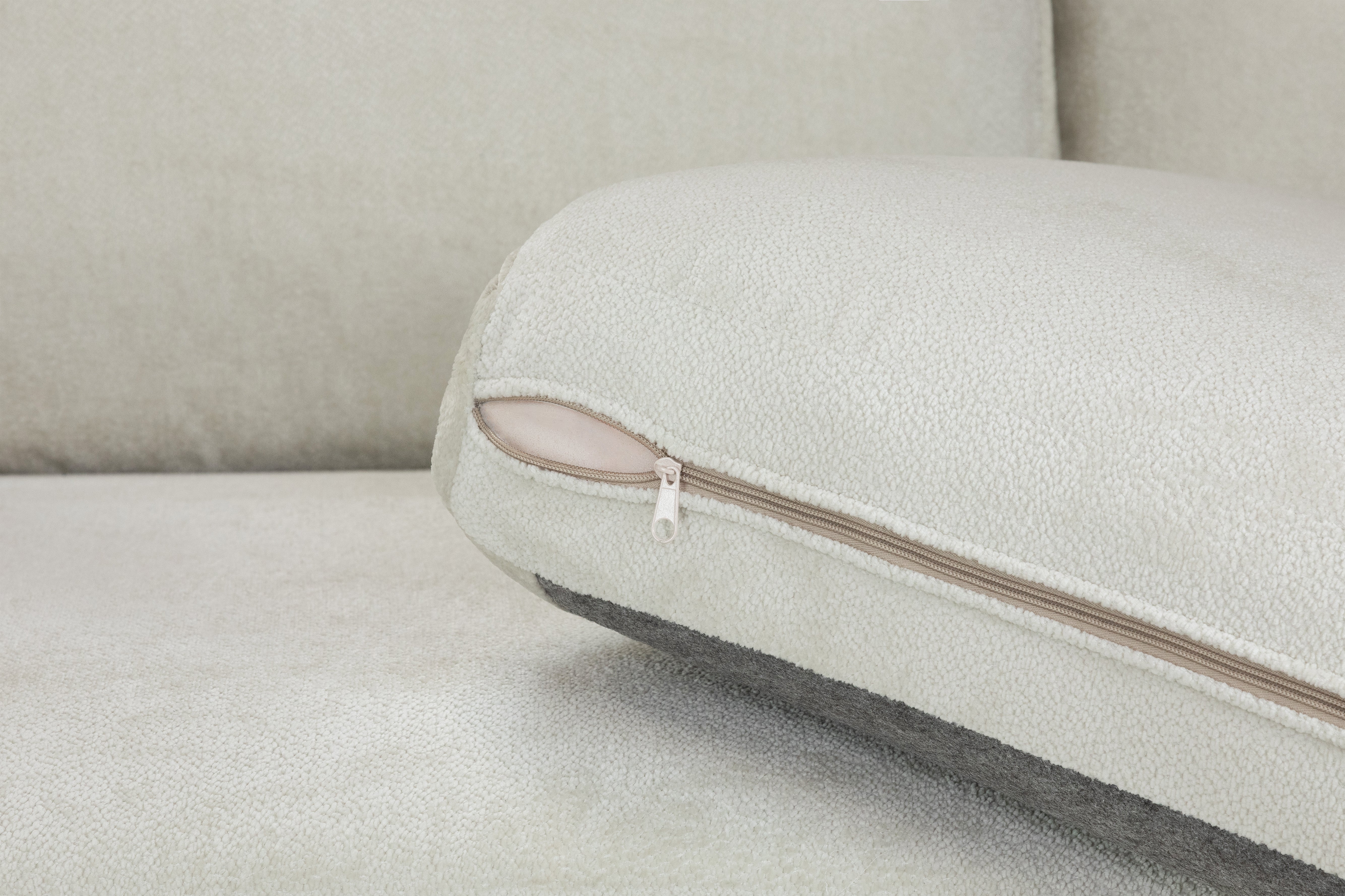 Kiana Modular Ivory Large 308cm x 308cm Corner Sofa