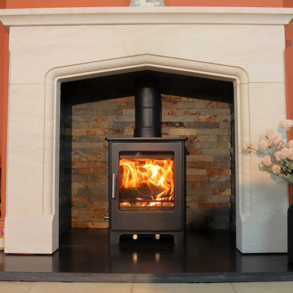 Lowry 5kW EcoDesign Multi-Fuel & Wood Burning Stove – DEFRA Approved
