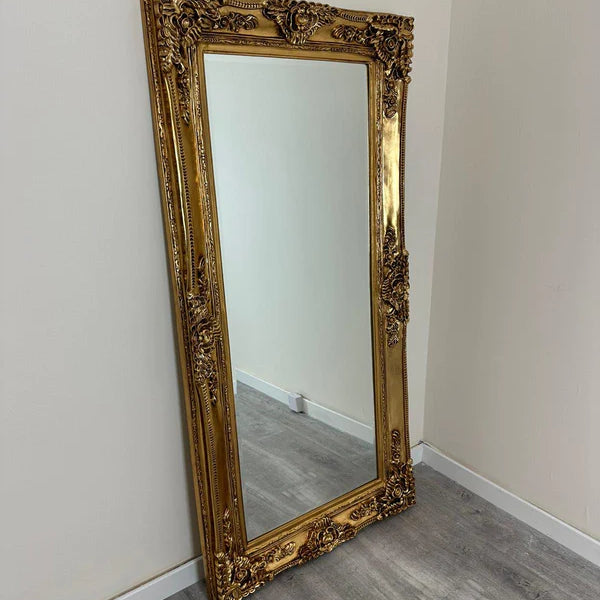 Large Paris Mirror Gold
