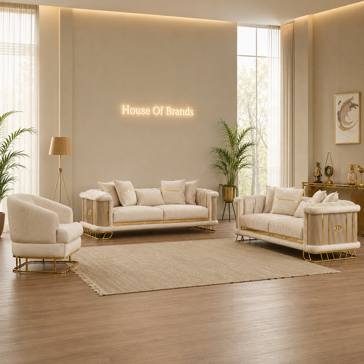 Majestic Turkish Sofa Set