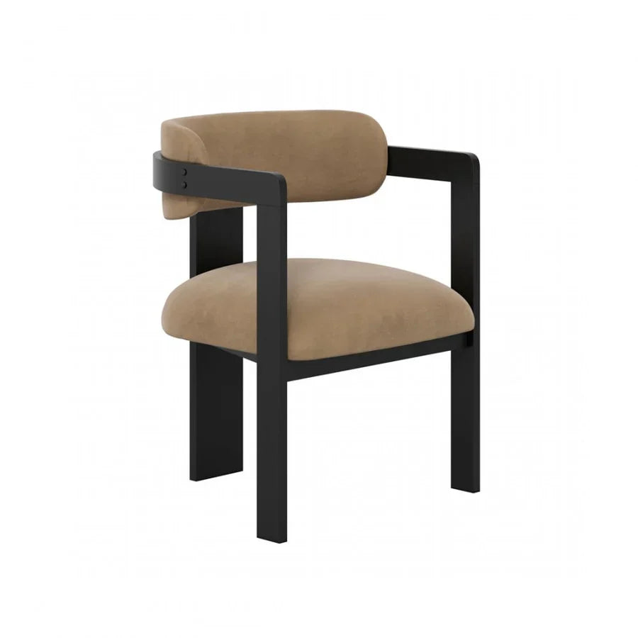 Manhattan Neo Mai Mole and Black Dining Chair