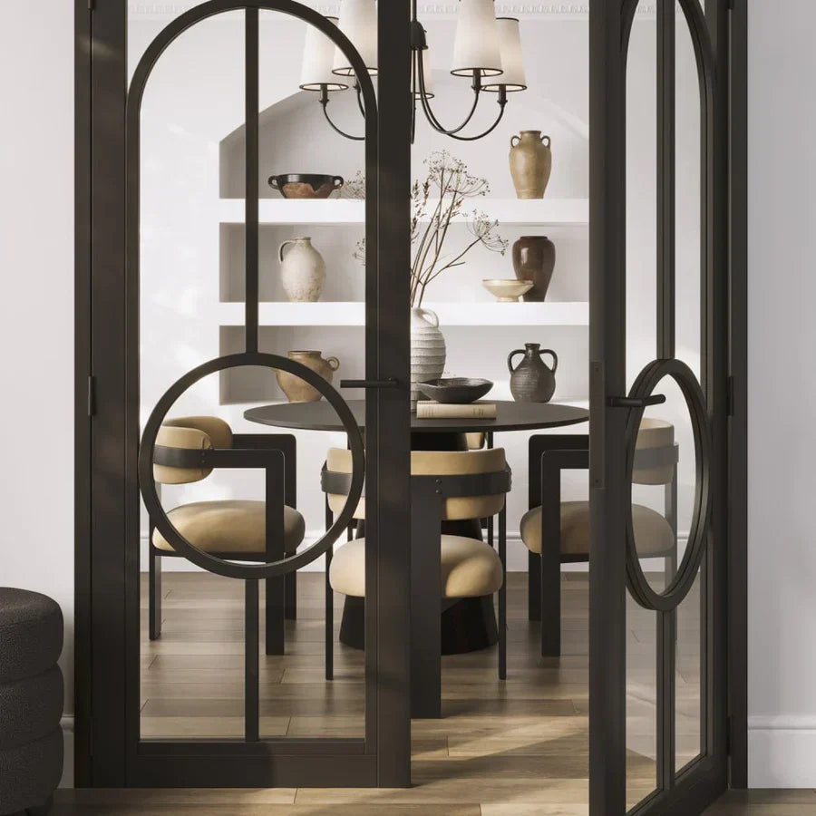 Manhattan Neo Mai Mole and Black Dining Chair