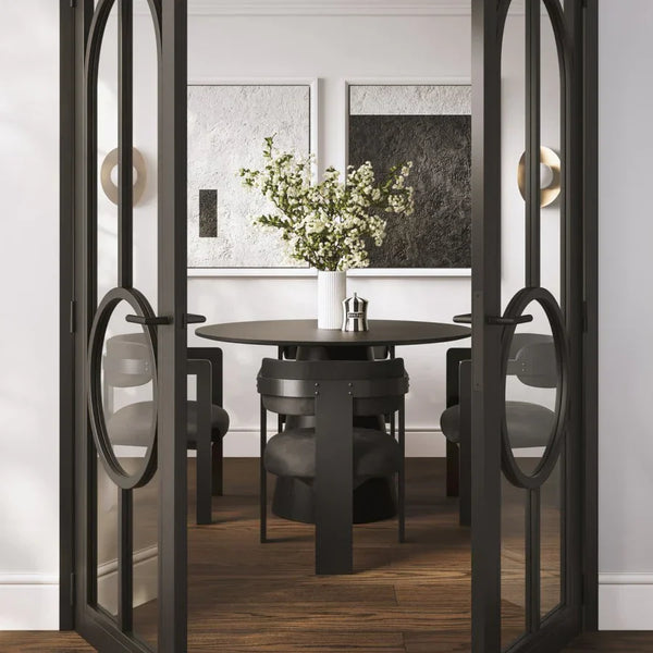 Manhattan Neo Mai Black On Black Dining Chair