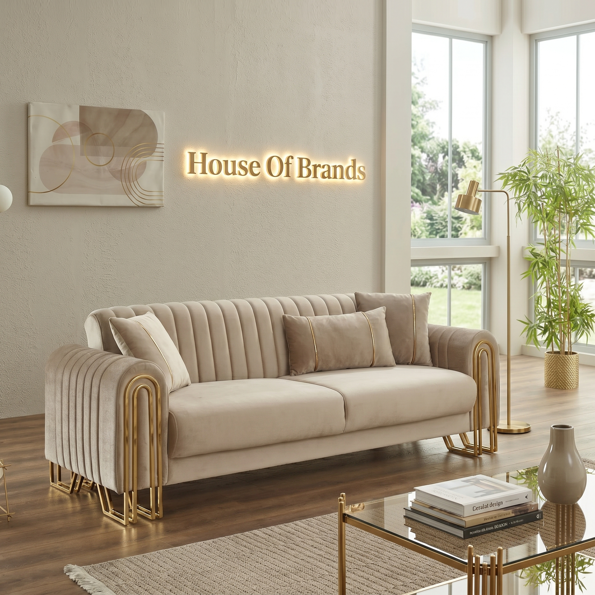 Marseille Sofa Bed Set with Storage