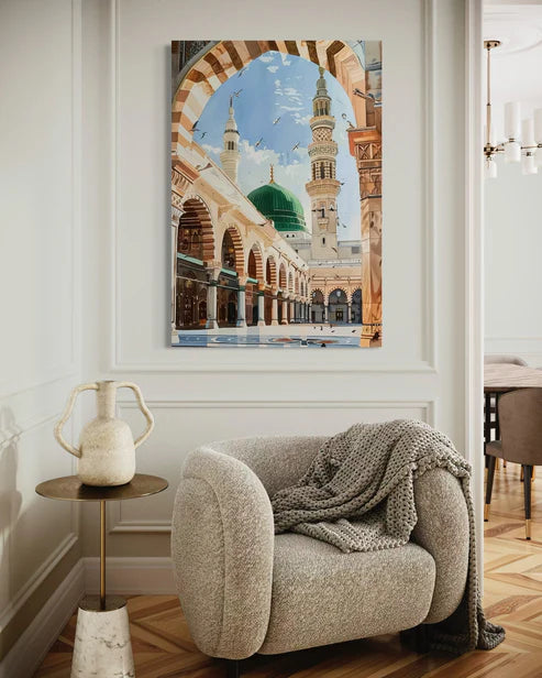 Masjid an-Nabawi Canvas – Prophet’s Mosque