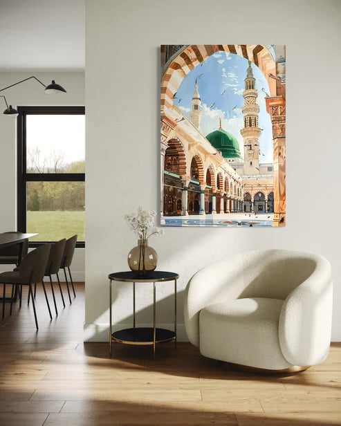 Masjid an-Nabawi Canvas – Prophet’s Mosque