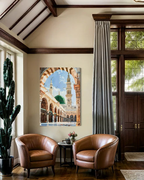 Masjid an-Nabawi Canvas – Prophet’s Mosque